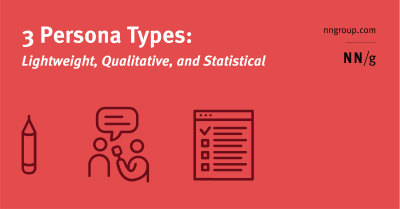 Imagem do post 3 Persona Types: Lightweight, Qualitative, and Statistical