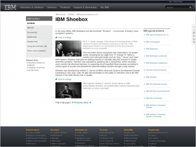 Imagem do post IBM Shoebox