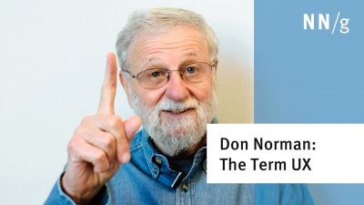 Imagem do post Don Norman on the term 