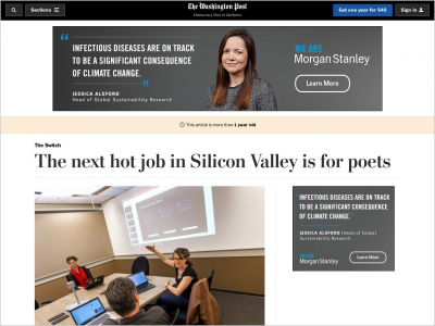 Imagem do post The next hot job in Silicon Valley is for poets